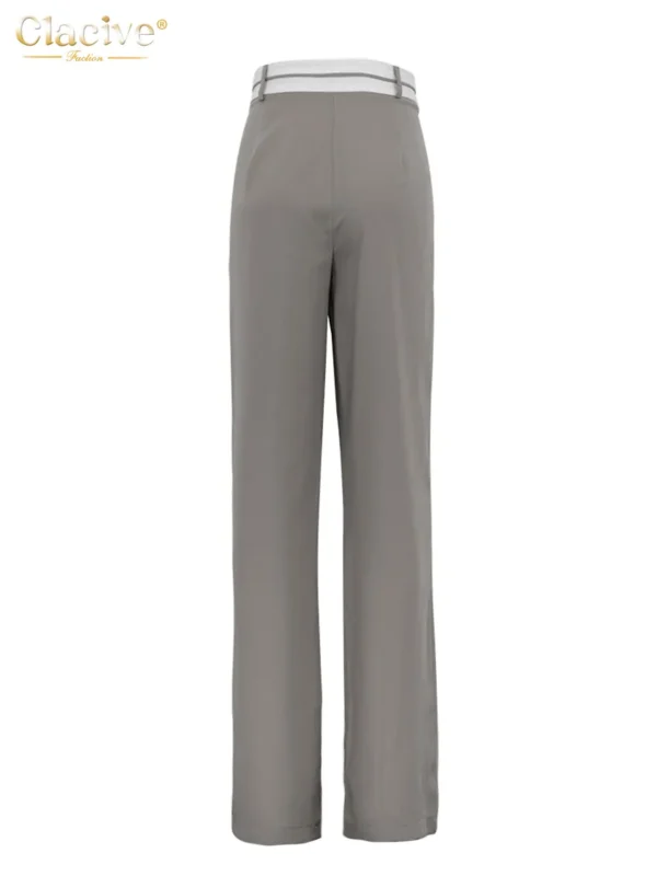 Pantalon palazzo plissé élégant et polyvalent : Sofia – Image 5