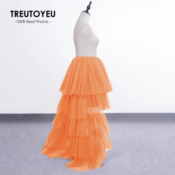 Jupe tulle asymétrique élégante : Cléa – Image 5