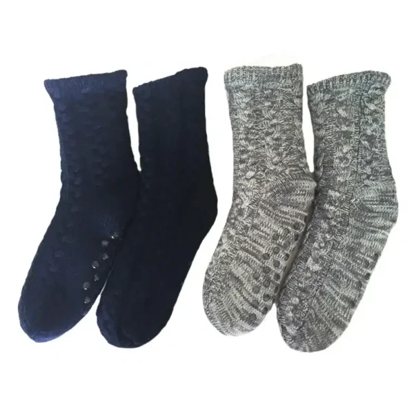 Chaussette moumoute homme pour un hiver douillet : Émile – Image 7