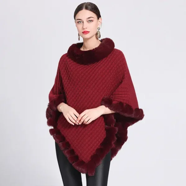 Poncho moumoute cosy : Alizée – Image 6