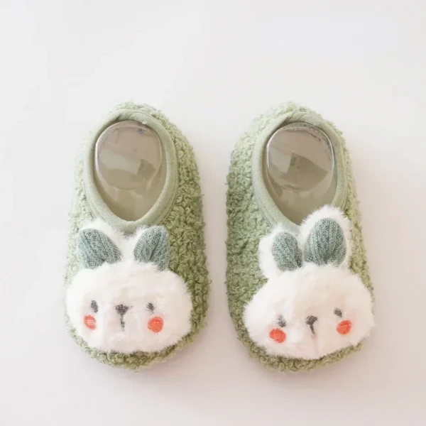 Chausson moumoute bébé motif lapin : Nino – Image 8