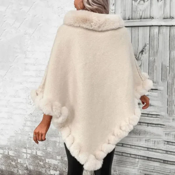 Poncho moumoute cosy : Alizée – Image 2