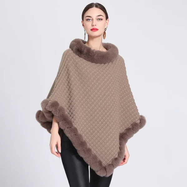 Poncho moumoute cosy : Alizée – Image 4