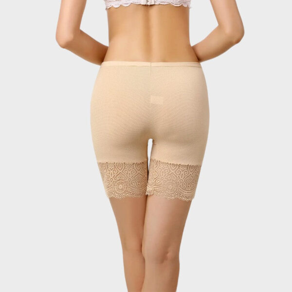 Short invisible en dentelle anti-frottement pour robes – Image 2